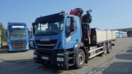 IVECO STRALIS 460 AD260 SY/P EURO6 - valník s hydraulickou rukou FASSI F365 RA.2.25