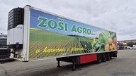 SCHMITZ CARGOBULL SKO 24/L - 13.4 FP60 COOL - mrazírenský návěs + diesel-ekektrický agregát  CARRIER MAXIMA 1300 